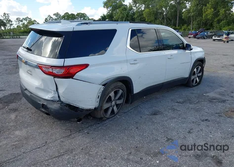 2018 Chevrolet Traverse 3Lt из США, поврежденный, VIN 1GNERHKW6JJ262037